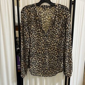 Guess Animal Print Blouse